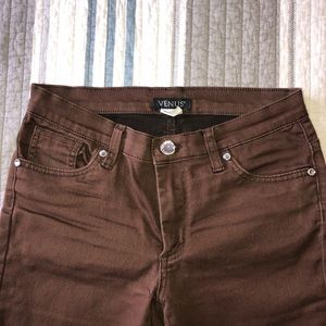 Venus Brown Skinny Jeans
